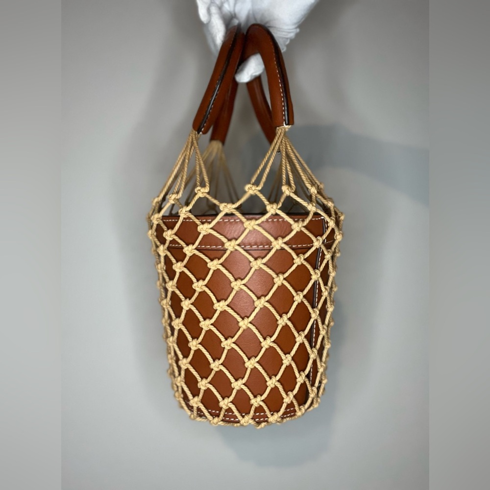 Staud Moreau Leather Bucket Bag - Brown NWOT R$395 - Picture 8 of 9